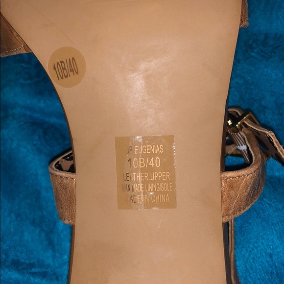 Jessica Simpson Strappy Leather Heels. NWOT - Picture 6 of 7